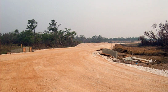 Solid Waste Landfill Access Road — view 2